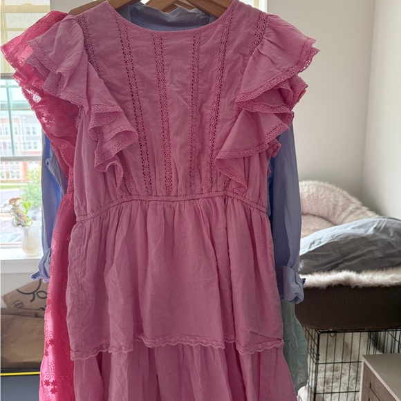 Dresses & Skirts - Pink Ruffled Kids Dress